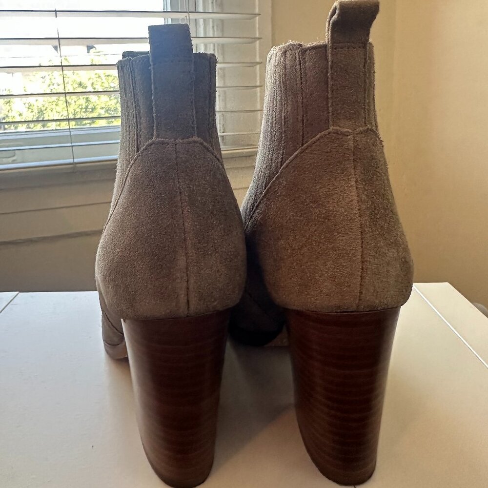Marc Fisher Alva Pointy Toe Suede Bootie - Picture 2 of 6
